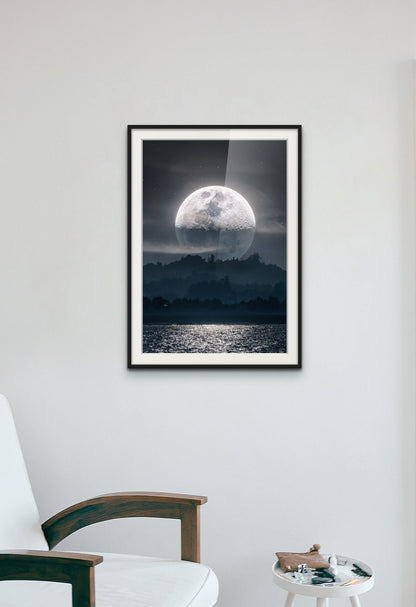 Moon Over Hills
