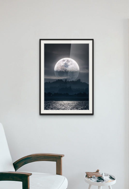 Moon Over Hills