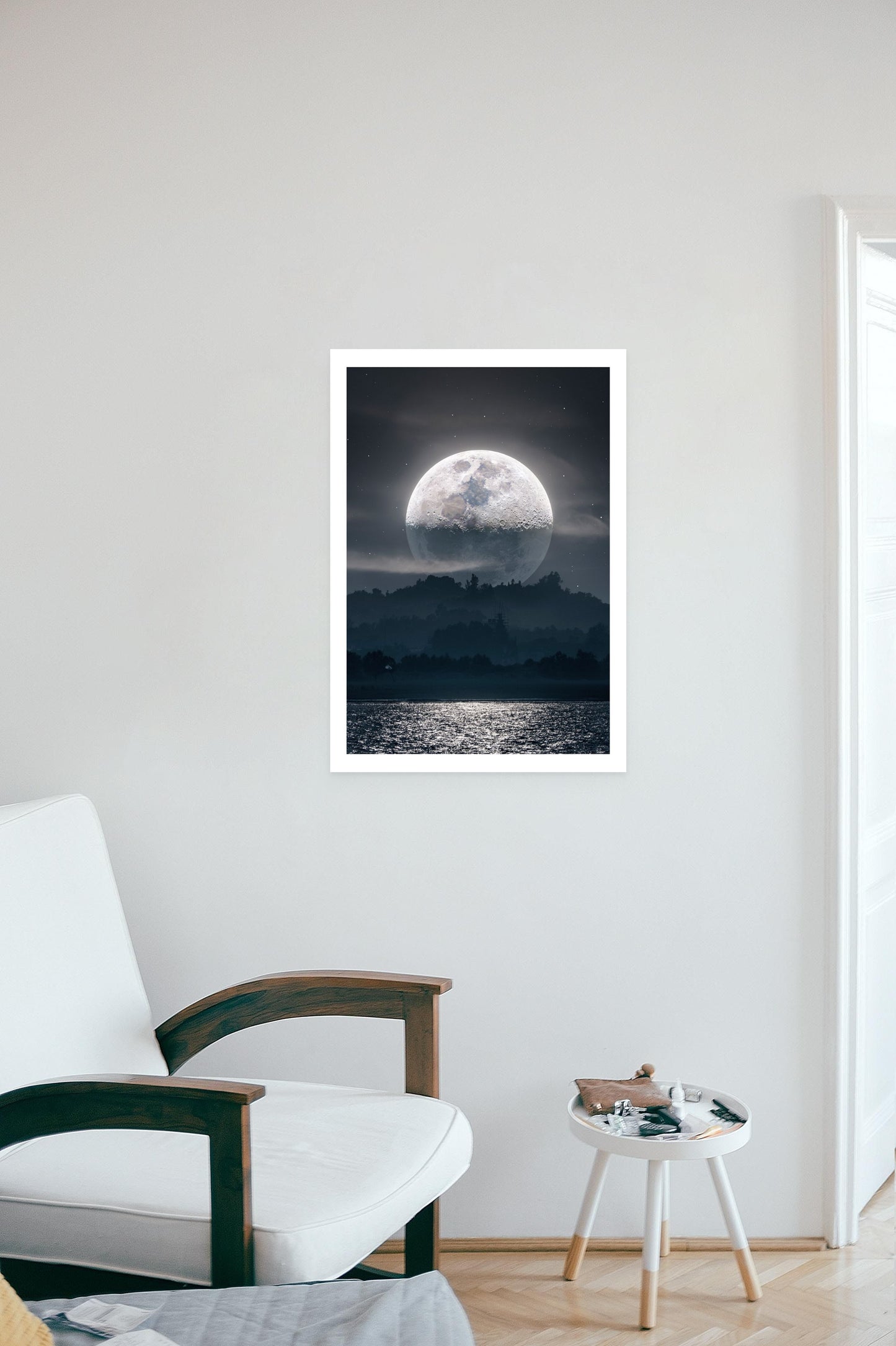 Moon Over Hills