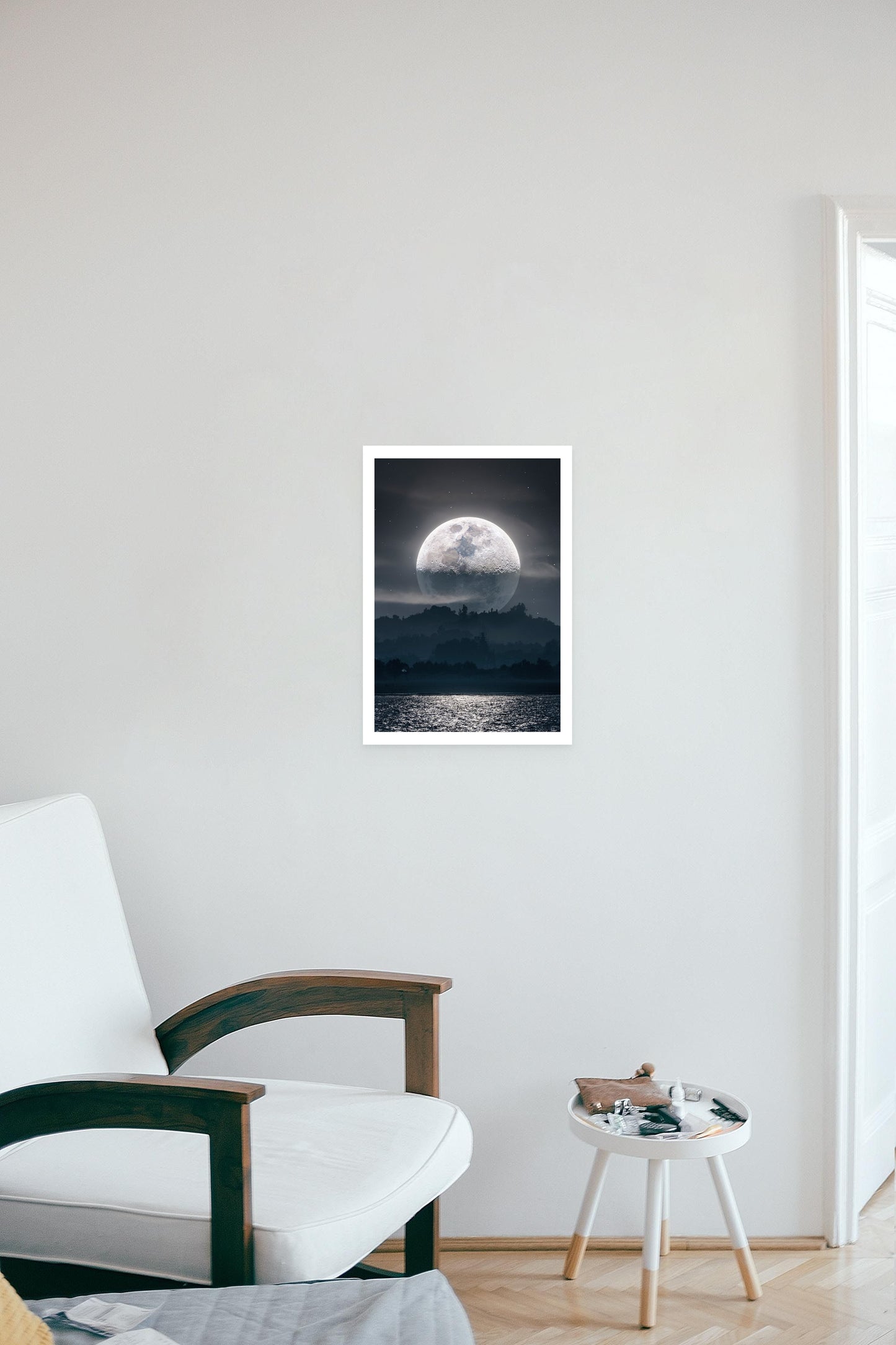 Moon Over Hills