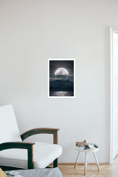 Moon Over Hills